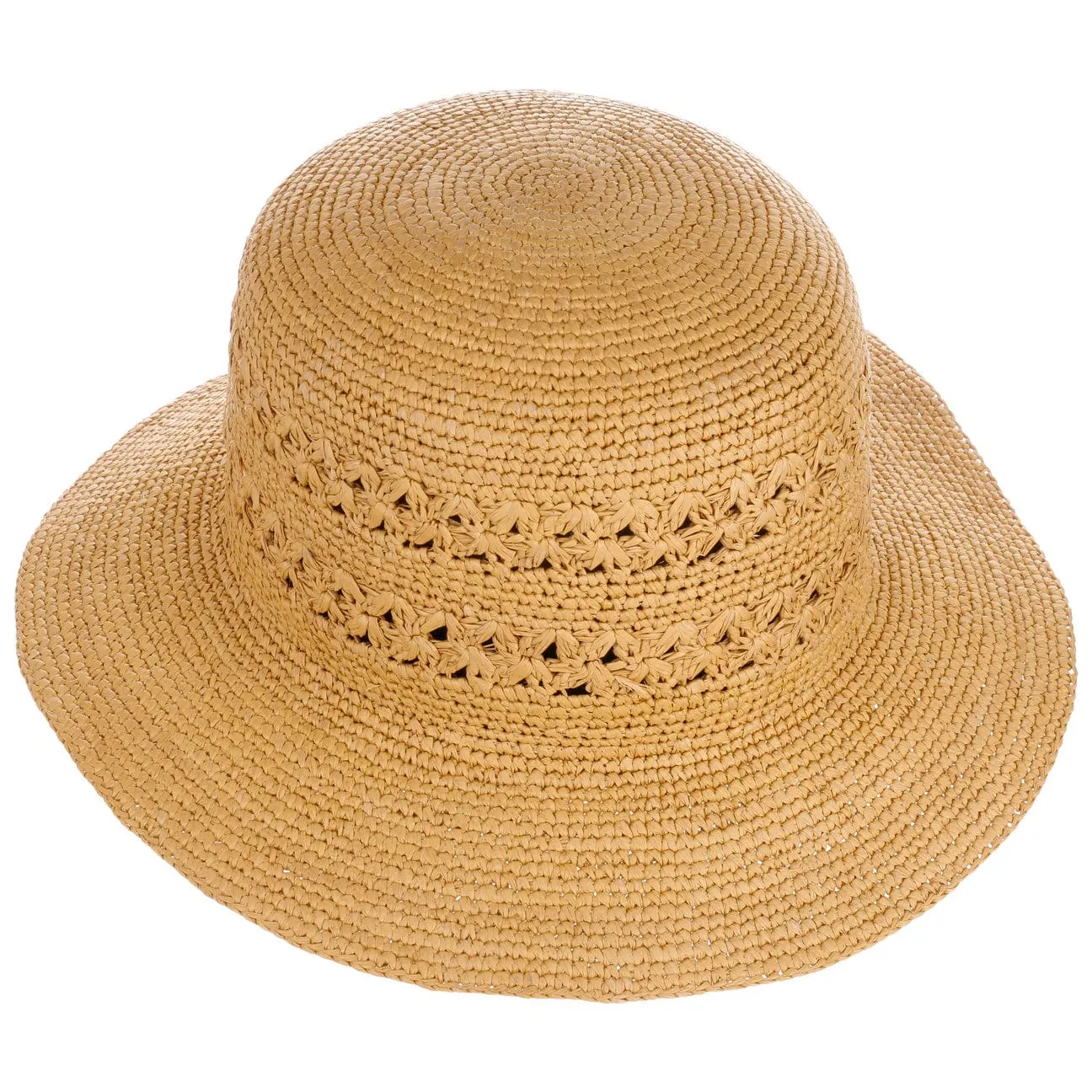 Moriah Crochet Cloche Panama Hat by Mayser