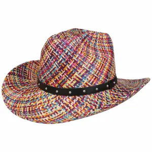 Multicolour Cattleman Panama Hat by Lierys
