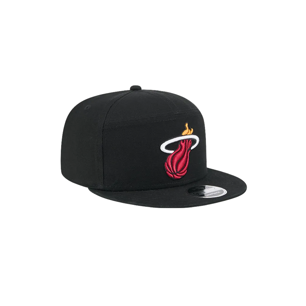 New Era Miami HEAT Cotton Canvas Snapback