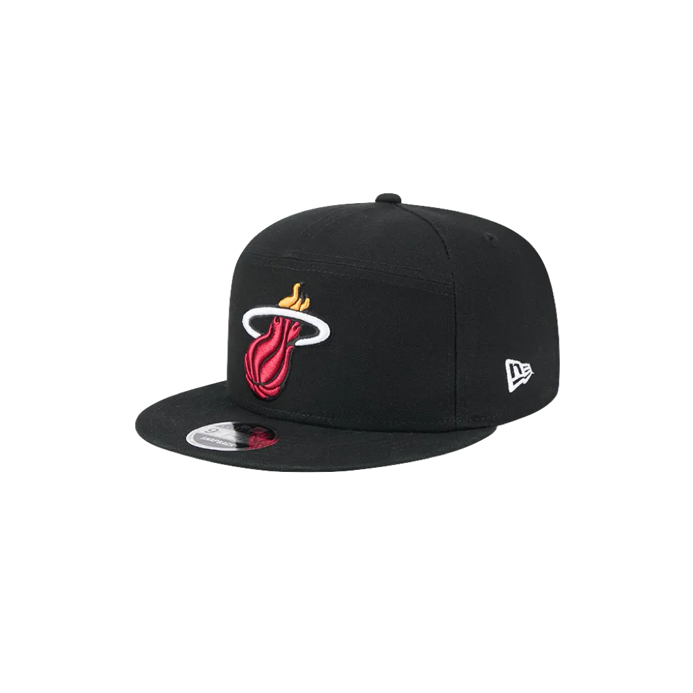 New Era Miami HEAT Cotton Canvas Snapback