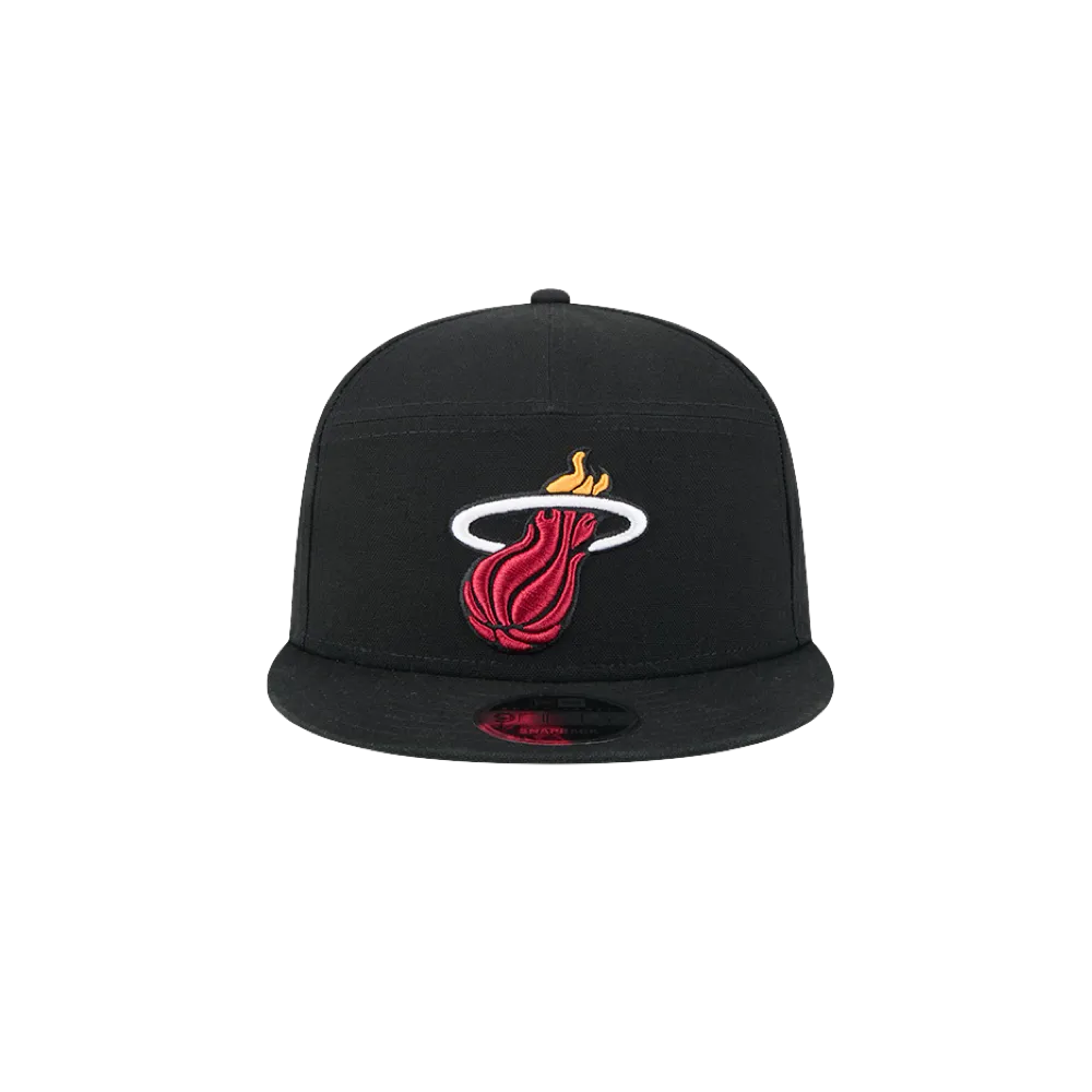 New Era Miami HEAT Cotton Canvas Snapback