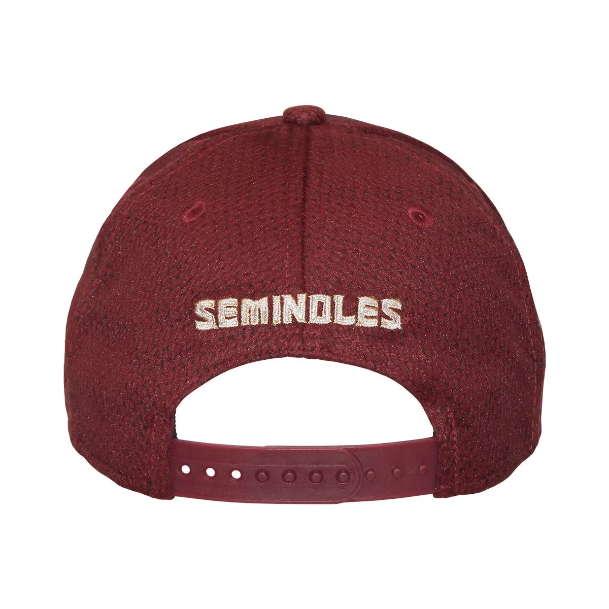 New Era Seminole Logo 940 Adjustable NFL24 Sideline Cap - Garnet