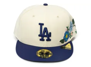 New Era Tonal Florals Los Angeles Dodgers Fitted Hat xld