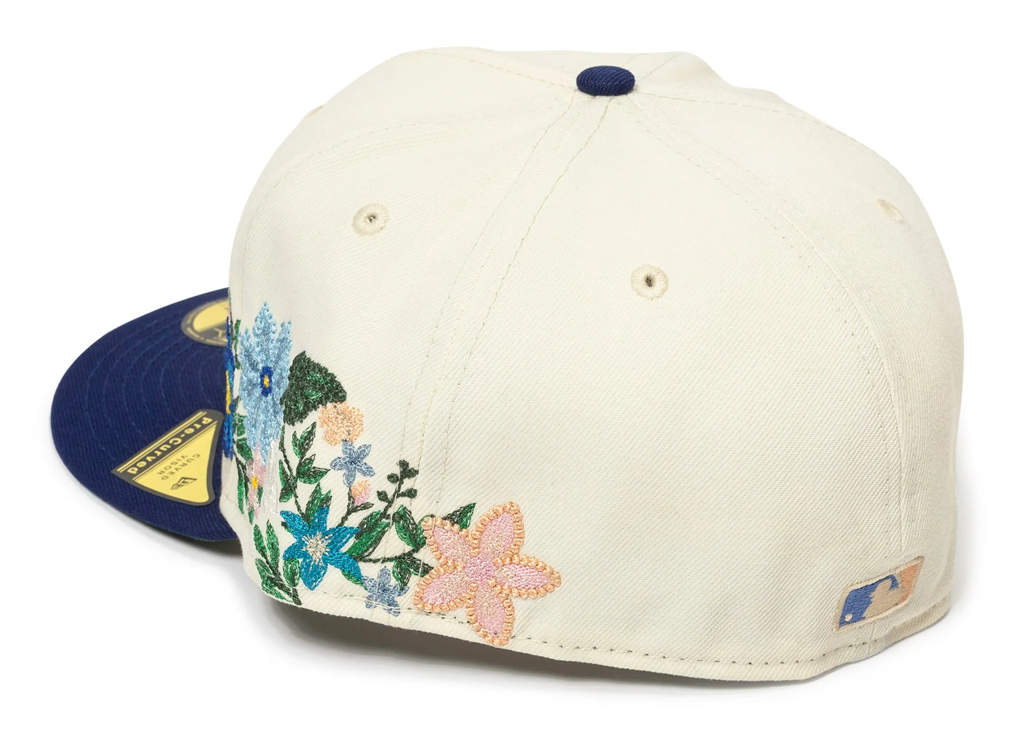 New Era Tonal Florals Los Angeles Dodgers Fitted Hat xld