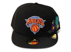 New Era Tonal Florals New York Knicks Fitted Hat xld
