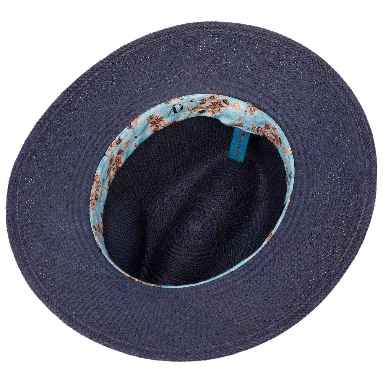Palcanto Panama Brim Linen Hat by Alfonso D'Este