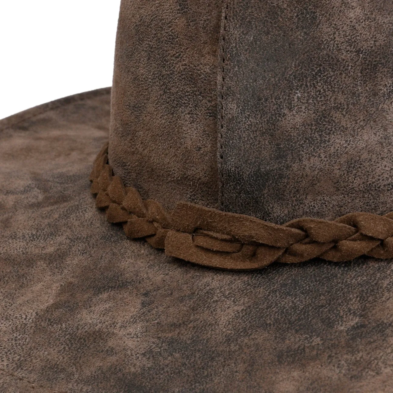 Pigskin Western Leather Hat by Stetson