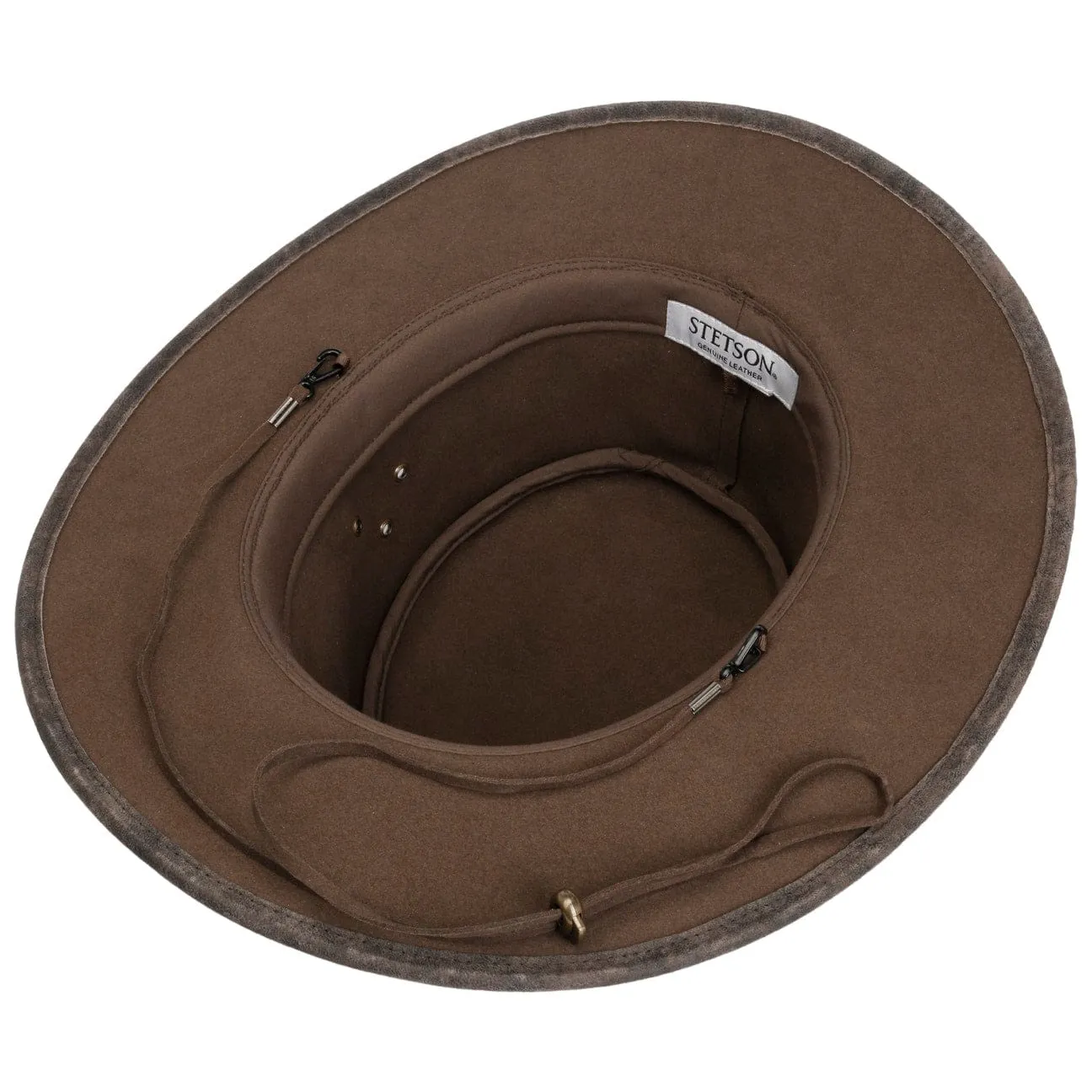 Pigskin Western Leather Hat by Stetson