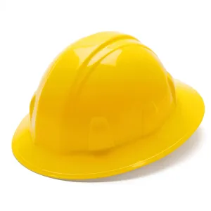Pyramex SL Series Full Brim Hard Hat_Yellow