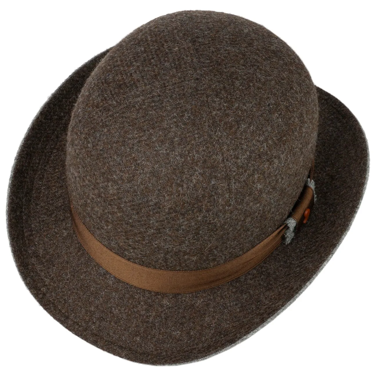 Shetland Wool Bowler Hat by Alfonso D'Este