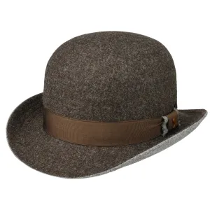 Shetland Wool Bowler Hat by Alfonso D'Este