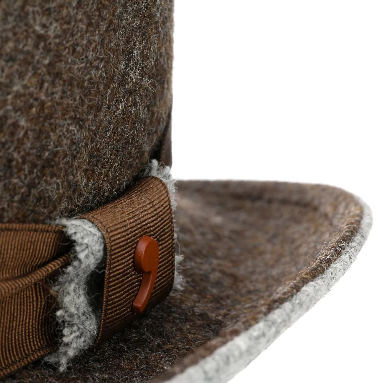Shetland Wool Bowler Hat by Alfonso D'Este