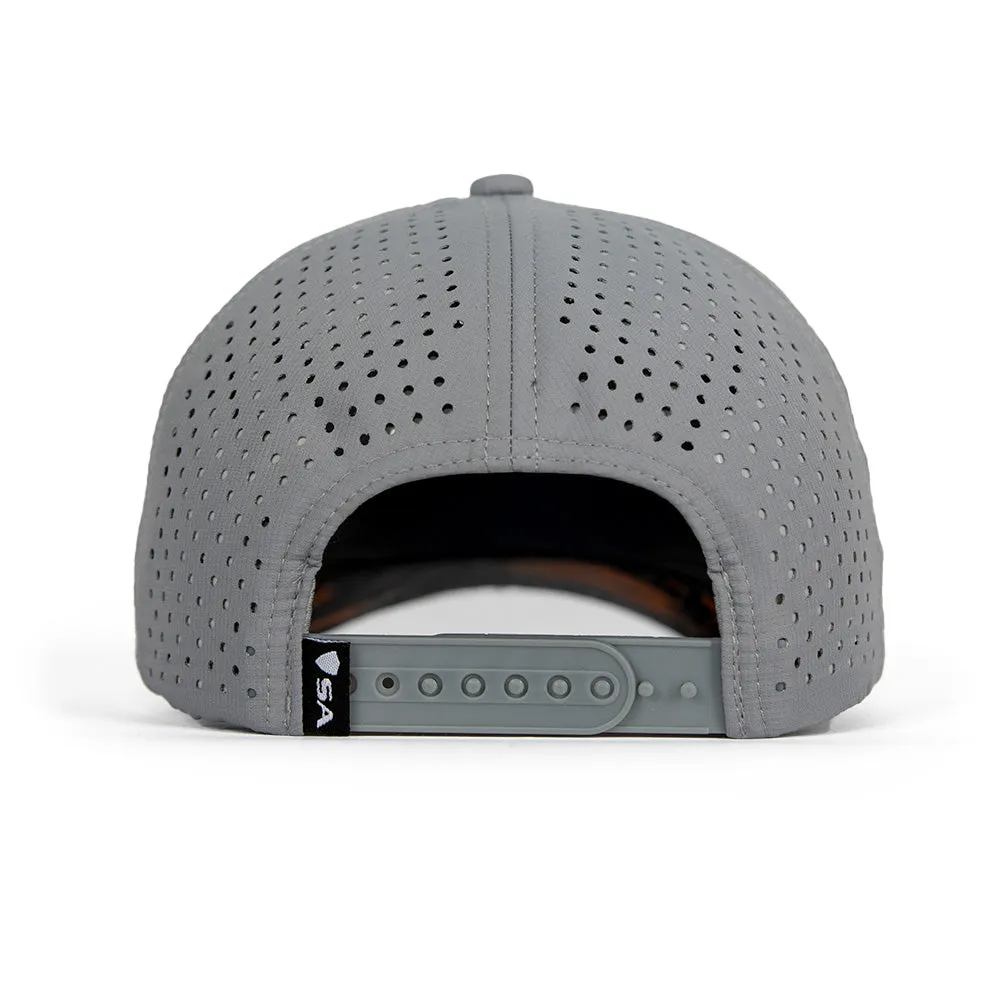 Special Edition Performance Snapback | Skull Orange Military Camo | Grey