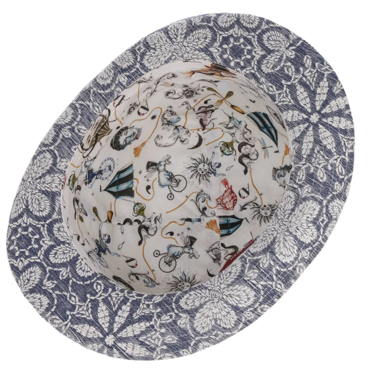 Spencey Flower Bowler Hat by Alfonso D'Este