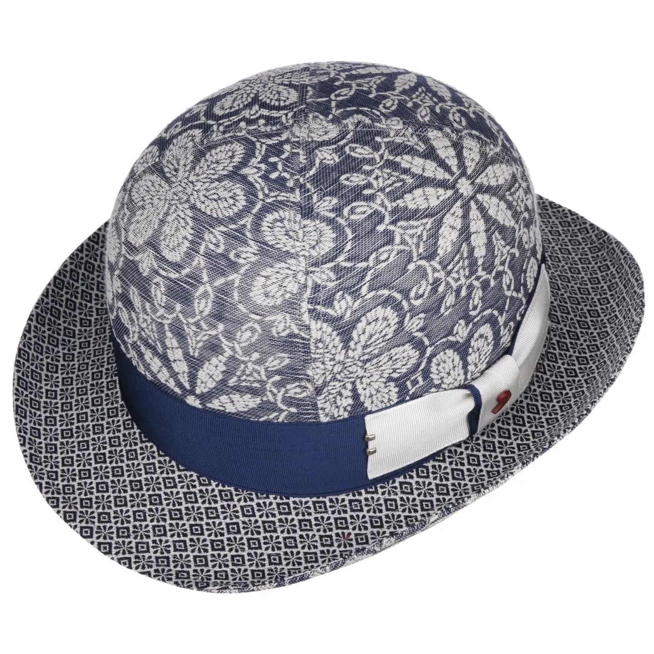 Spencey Flower Bowler Hat by Alfonso D'Este