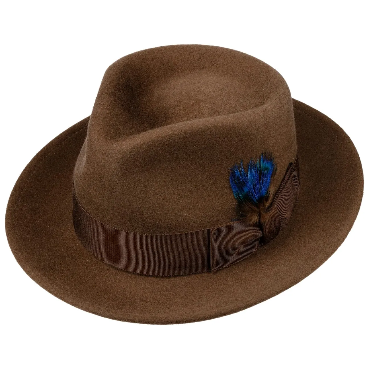 Teardrop Fedora Lite Felt by JJ Hats