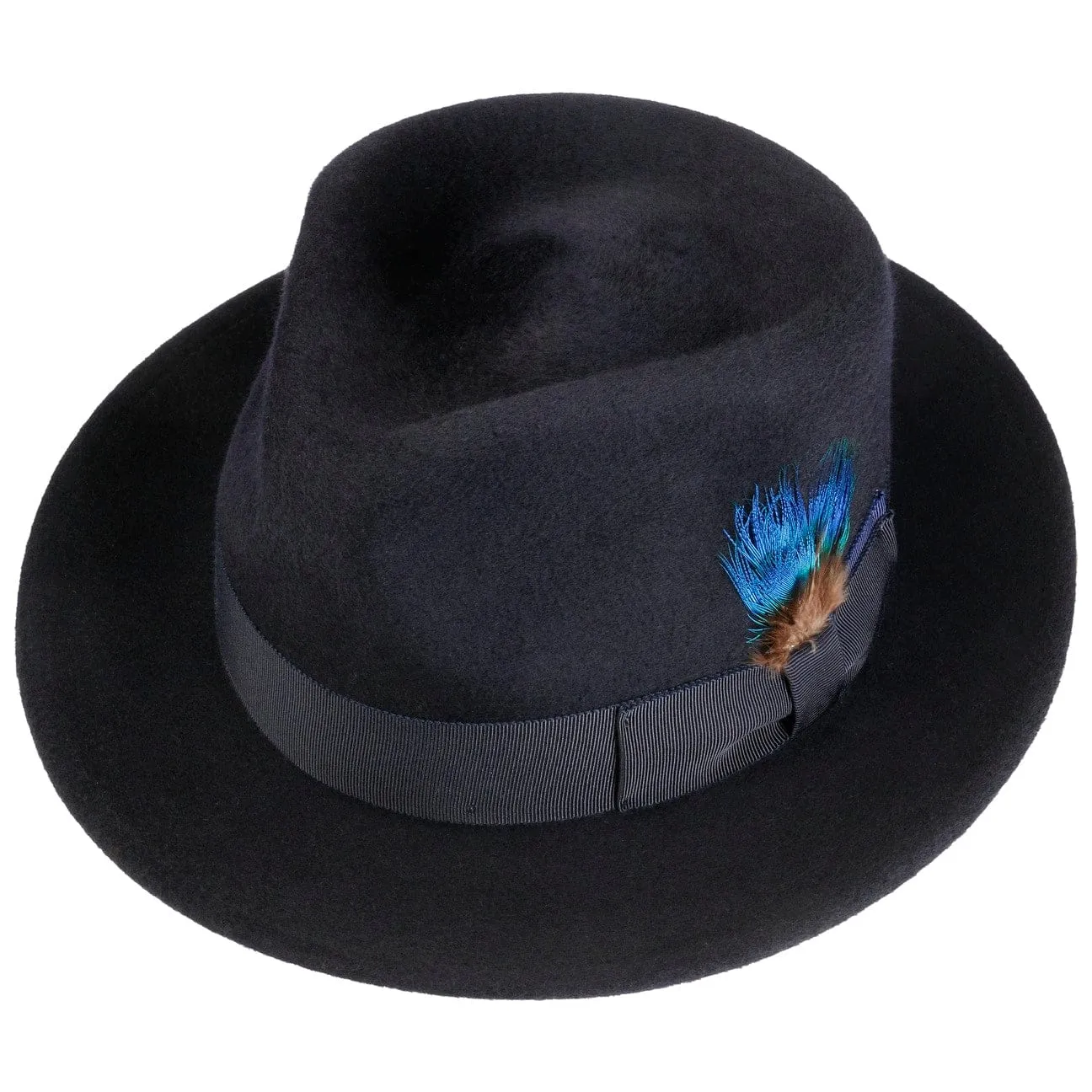 Teardrop Fedora Lite Felt by JJ Hats