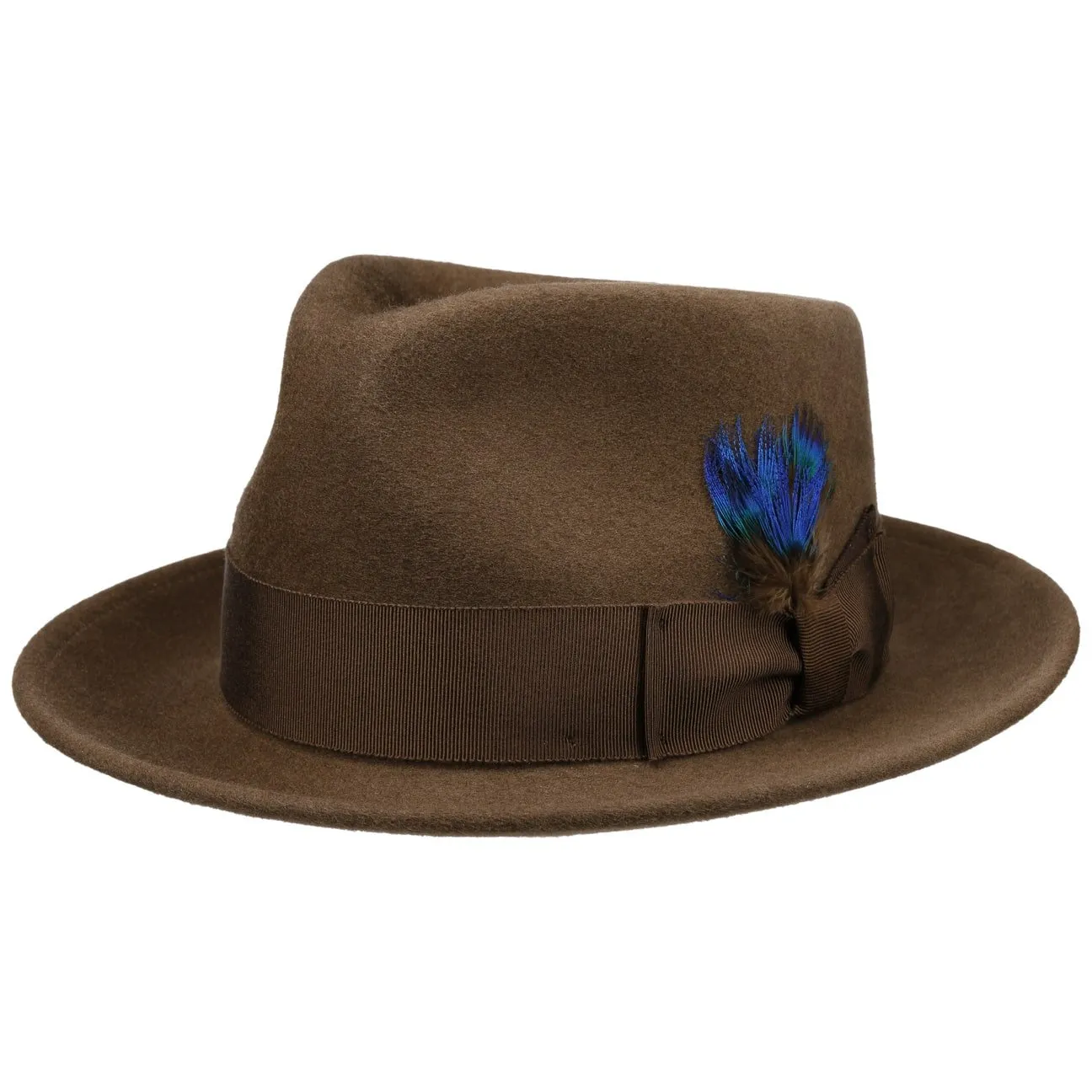 Teardrop Fedora Lite Felt by JJ Hats
