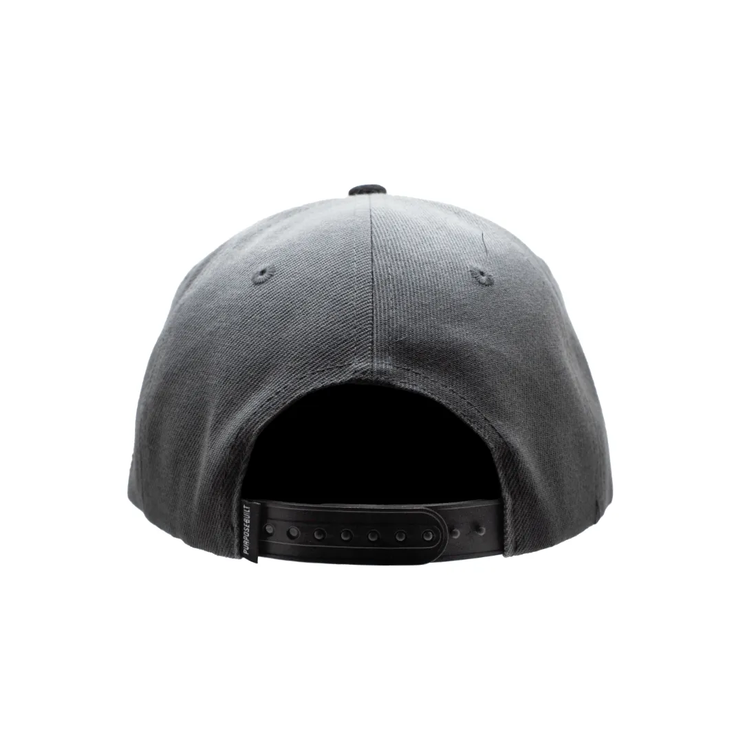 The Badge Hat - Black & Grey