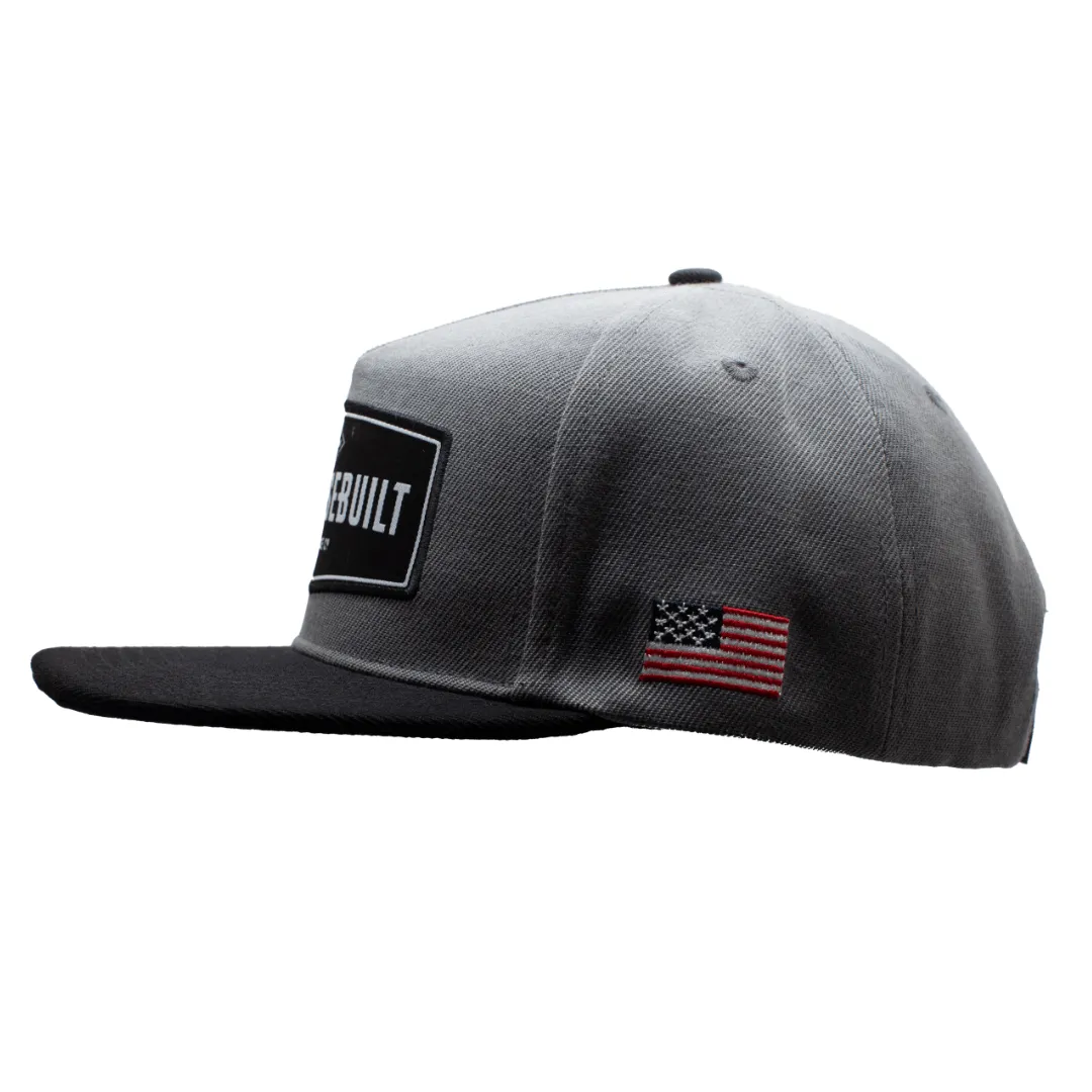 The Badge Hat - Black & Grey
