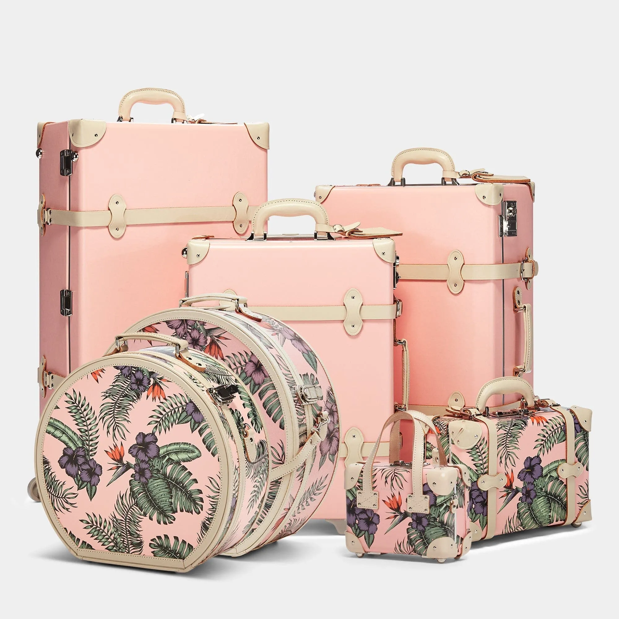 The Botanist - Pink Hatbox Large