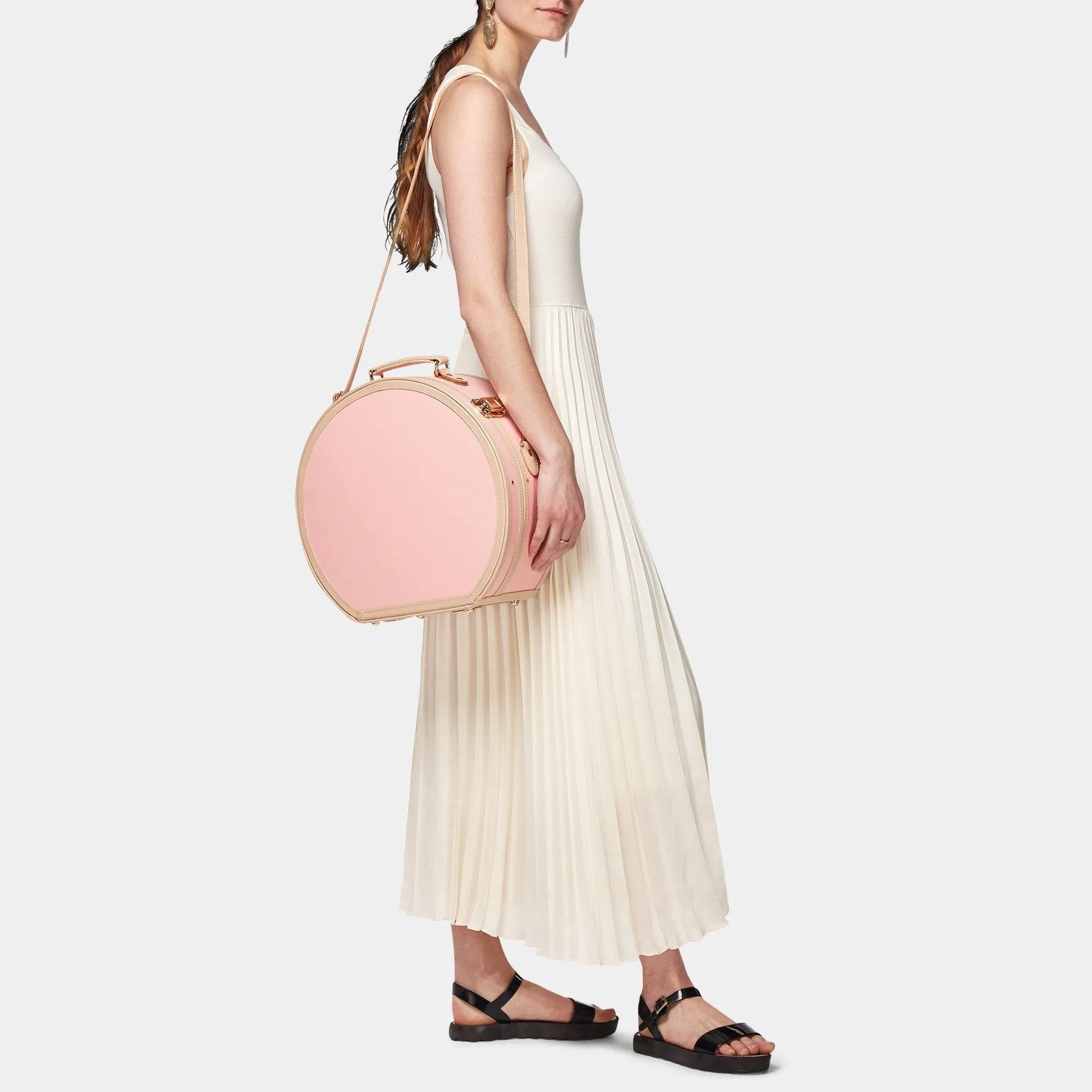 The Correspondent - Pink Hatbox Large