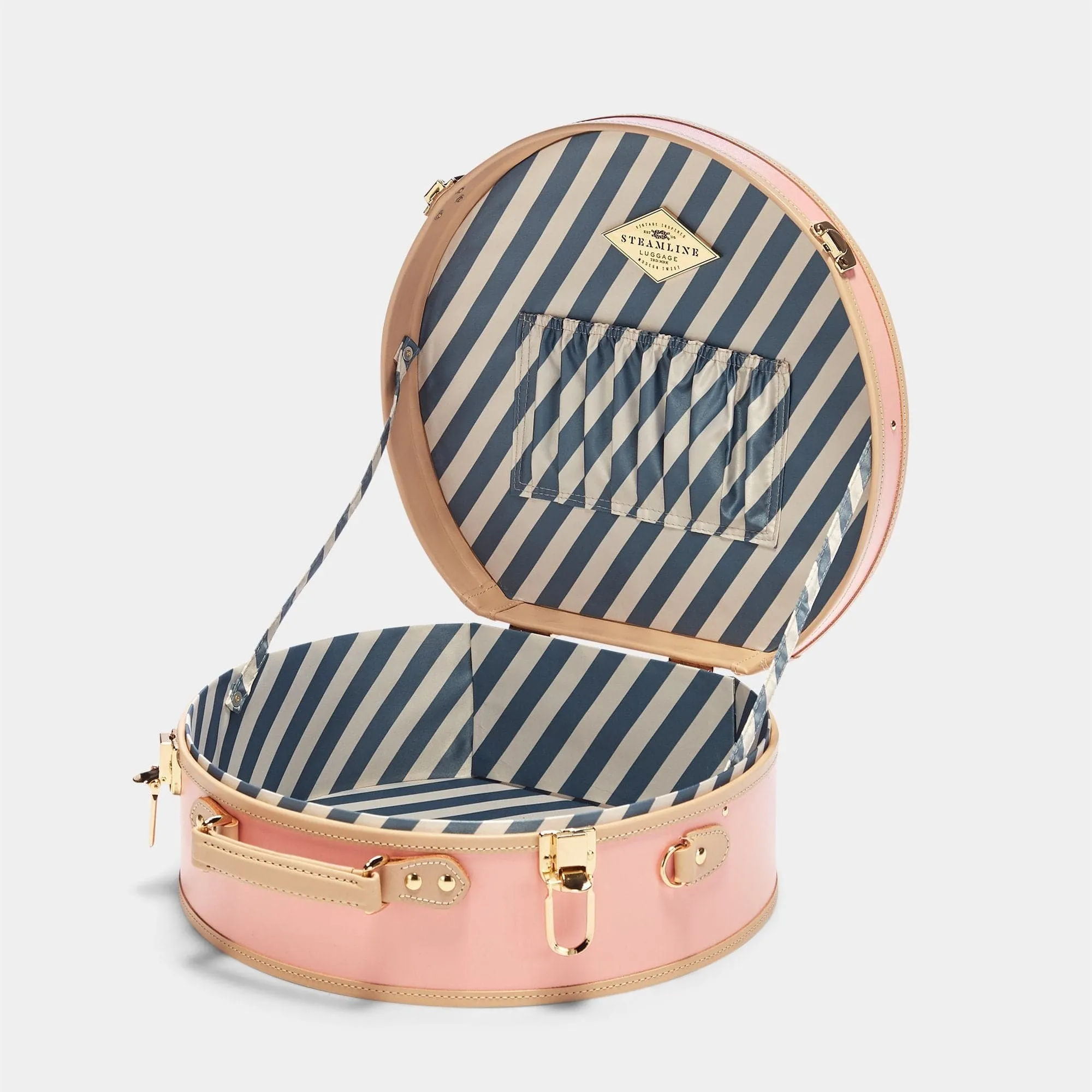 The Correspondent - Pink Hatbox Large