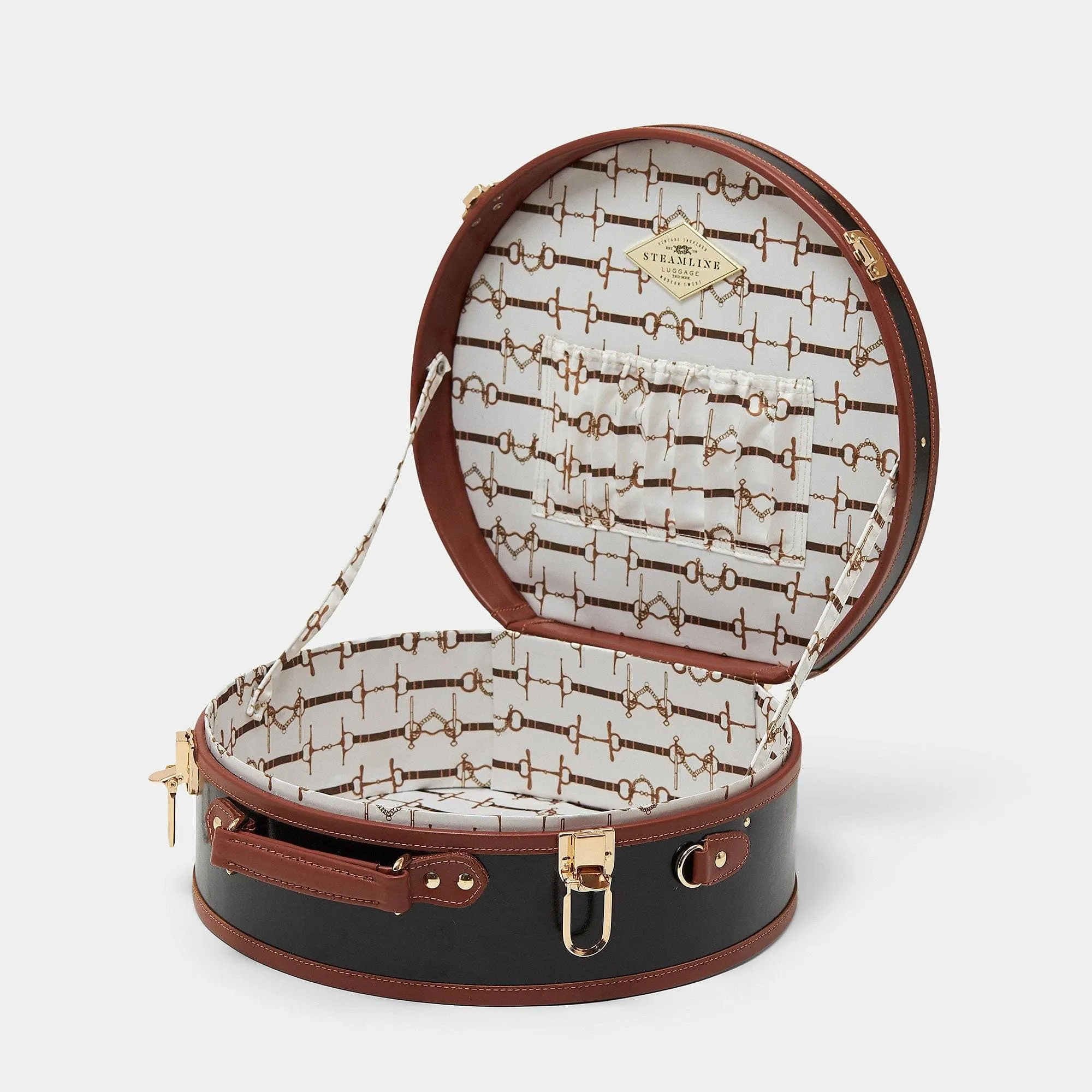 The Diplomat - Black Hatbox Large