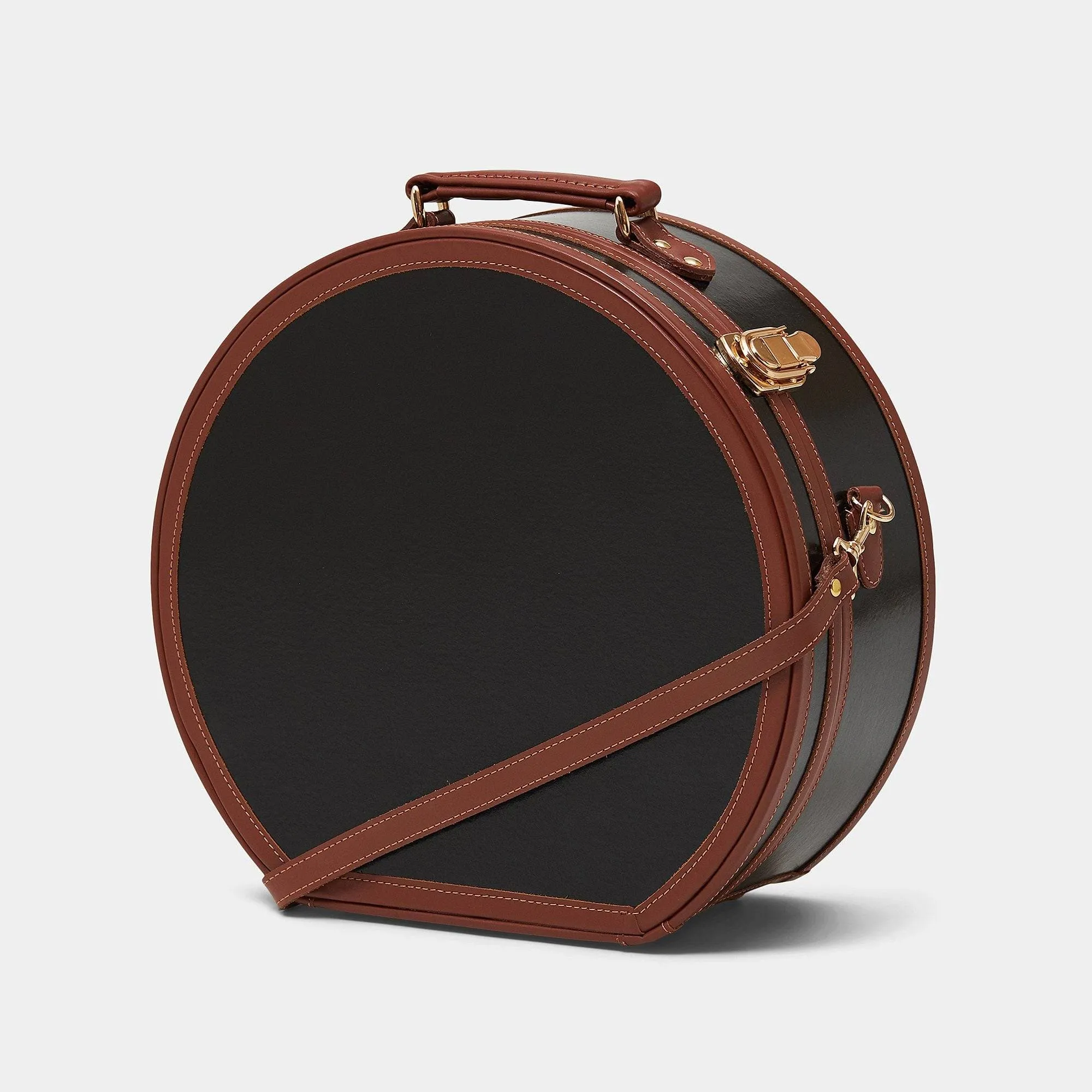 The Diplomat - Black Hatbox Large
