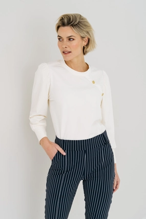 Travel Top Ifkes Offwhite