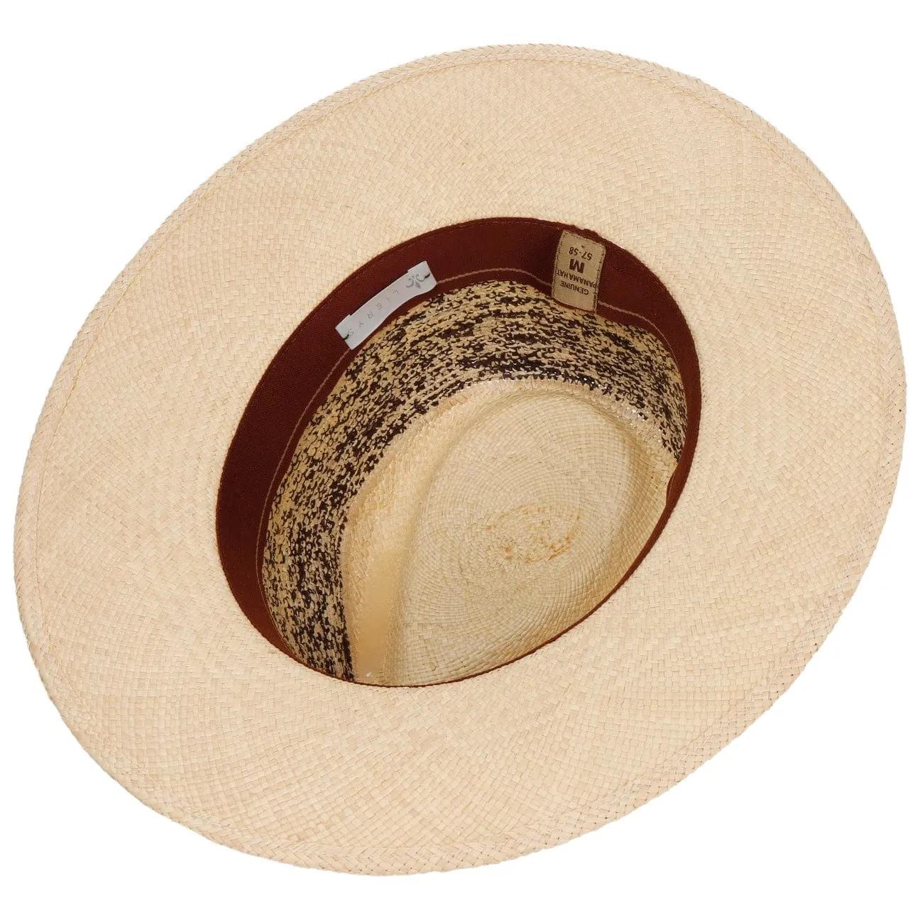 Twotone Crown Traveller Panama Hat by Lierys