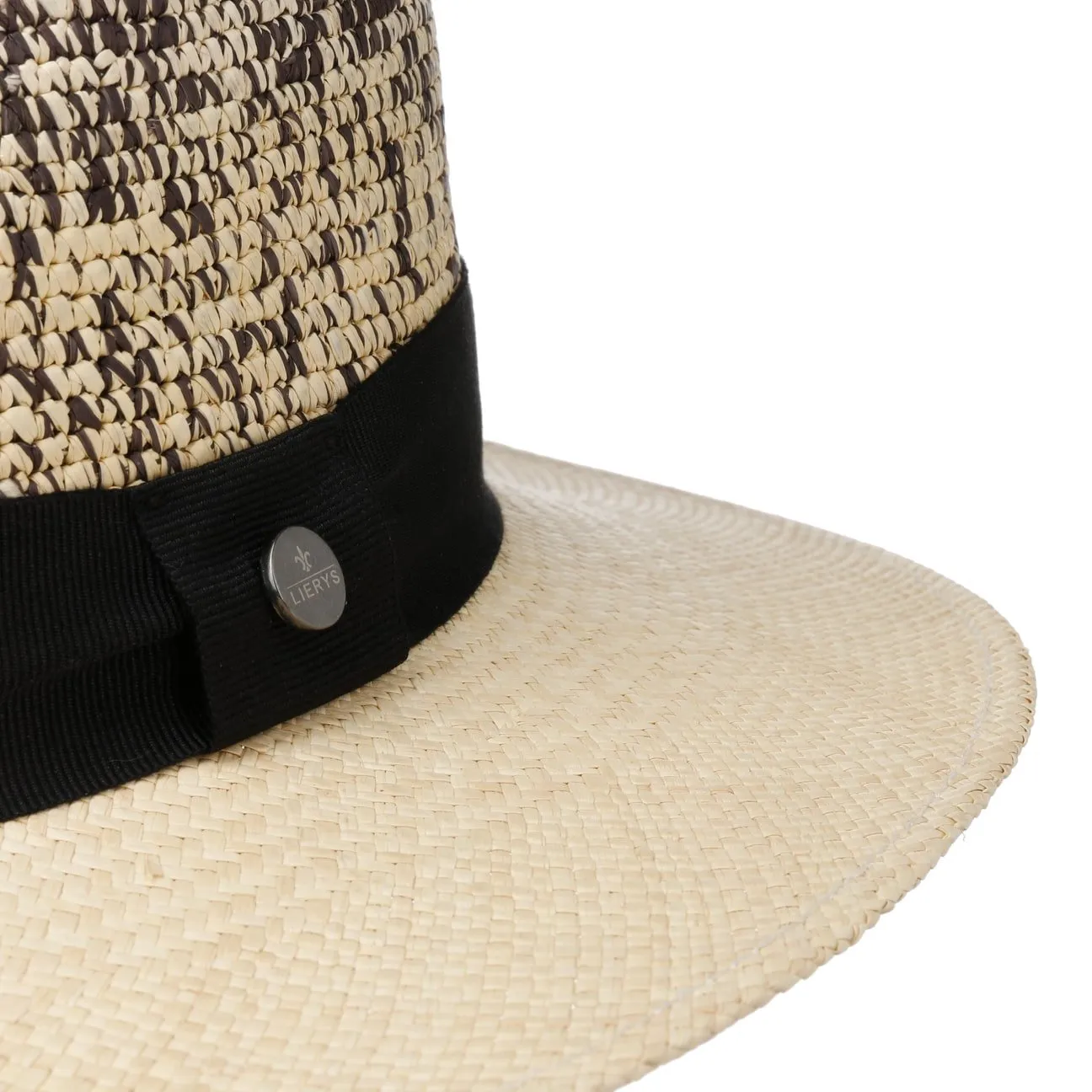 Twotone Crown Traveller Panama Hat by Lierys