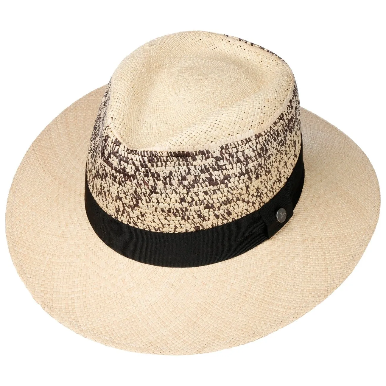 Twotone Crown Traveller Panama Hat by Lierys