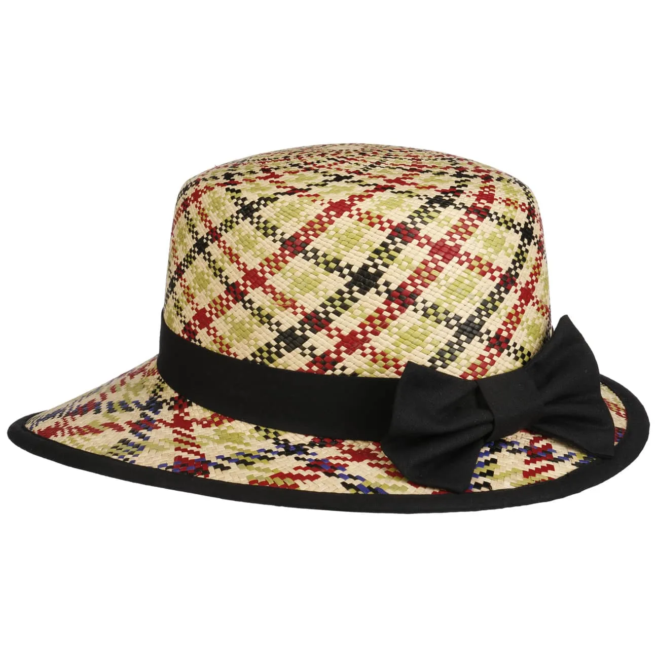 Vina Brown Panama Hat Bonnet by Lierys