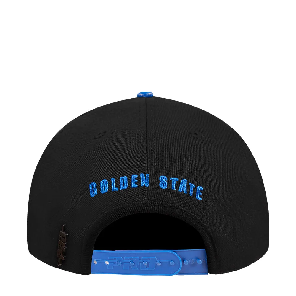 Warriors Loyalty Triple Front Pinch Front Snapback